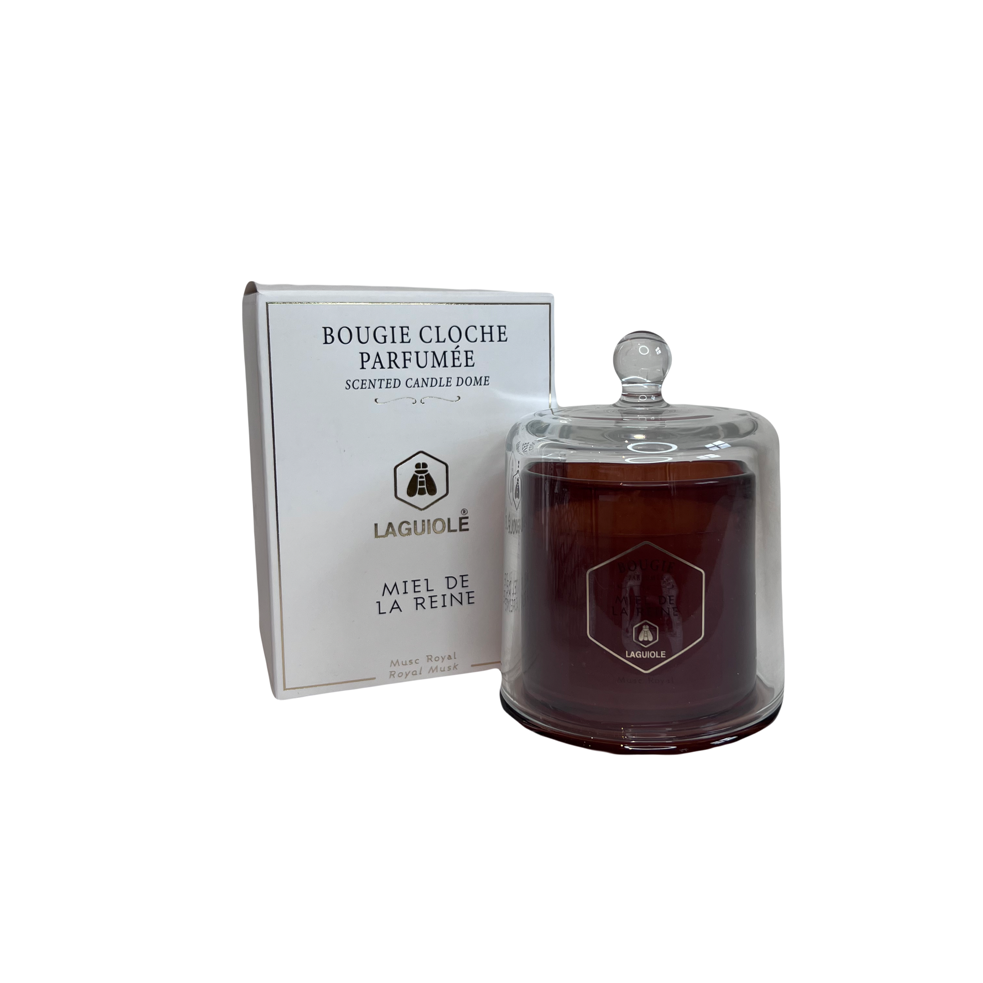 La Guiole Bougie Cloche Candle - White Musk