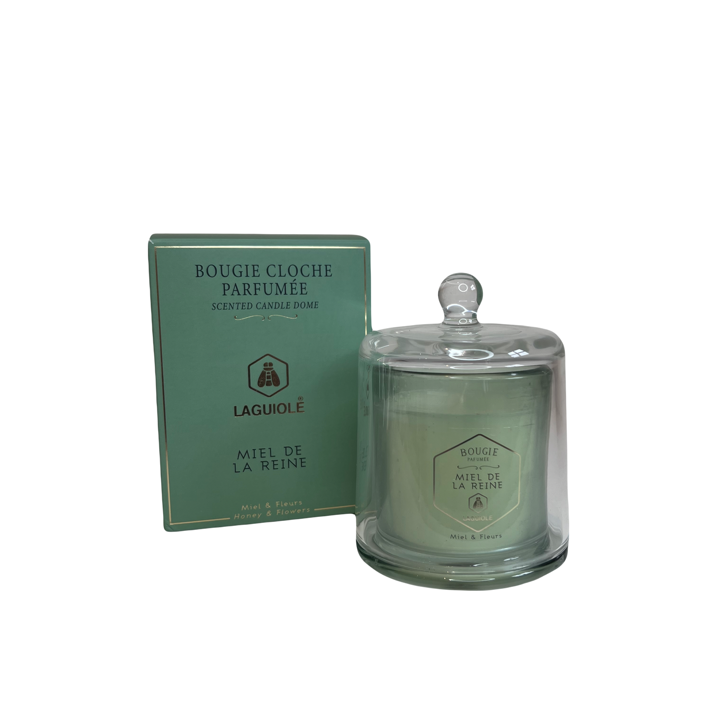 Cloche Candle - Honey Flower