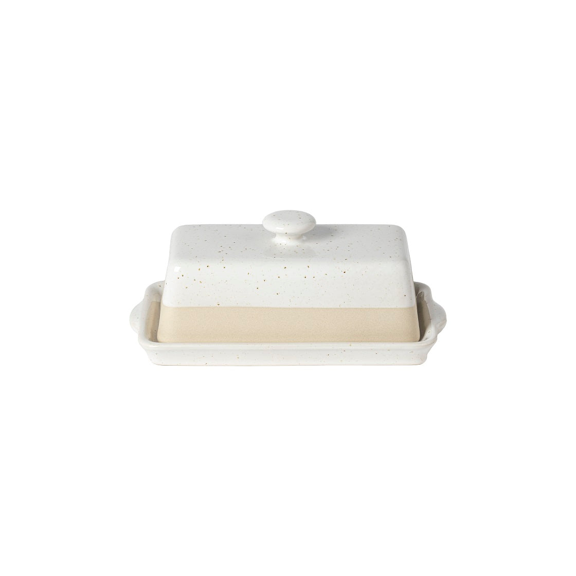 Fattoria White Butter Dish 19cm W/lid