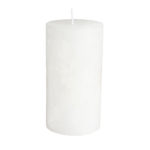 Rustic Pillar Candle White 70x75mm