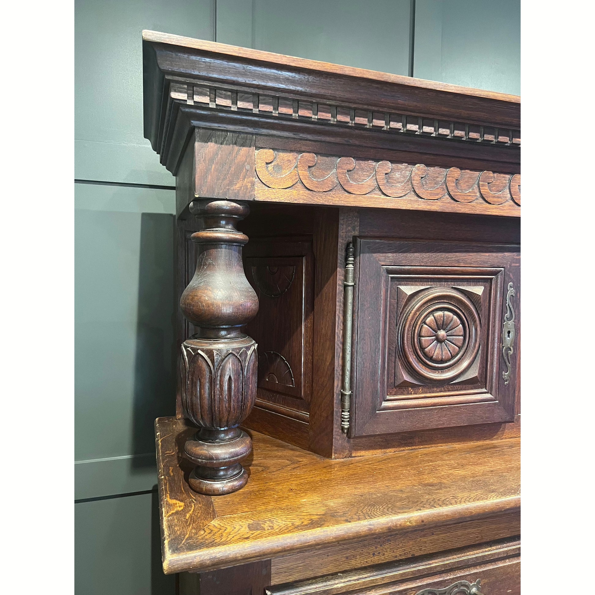 French Court Cupboard Sideboard