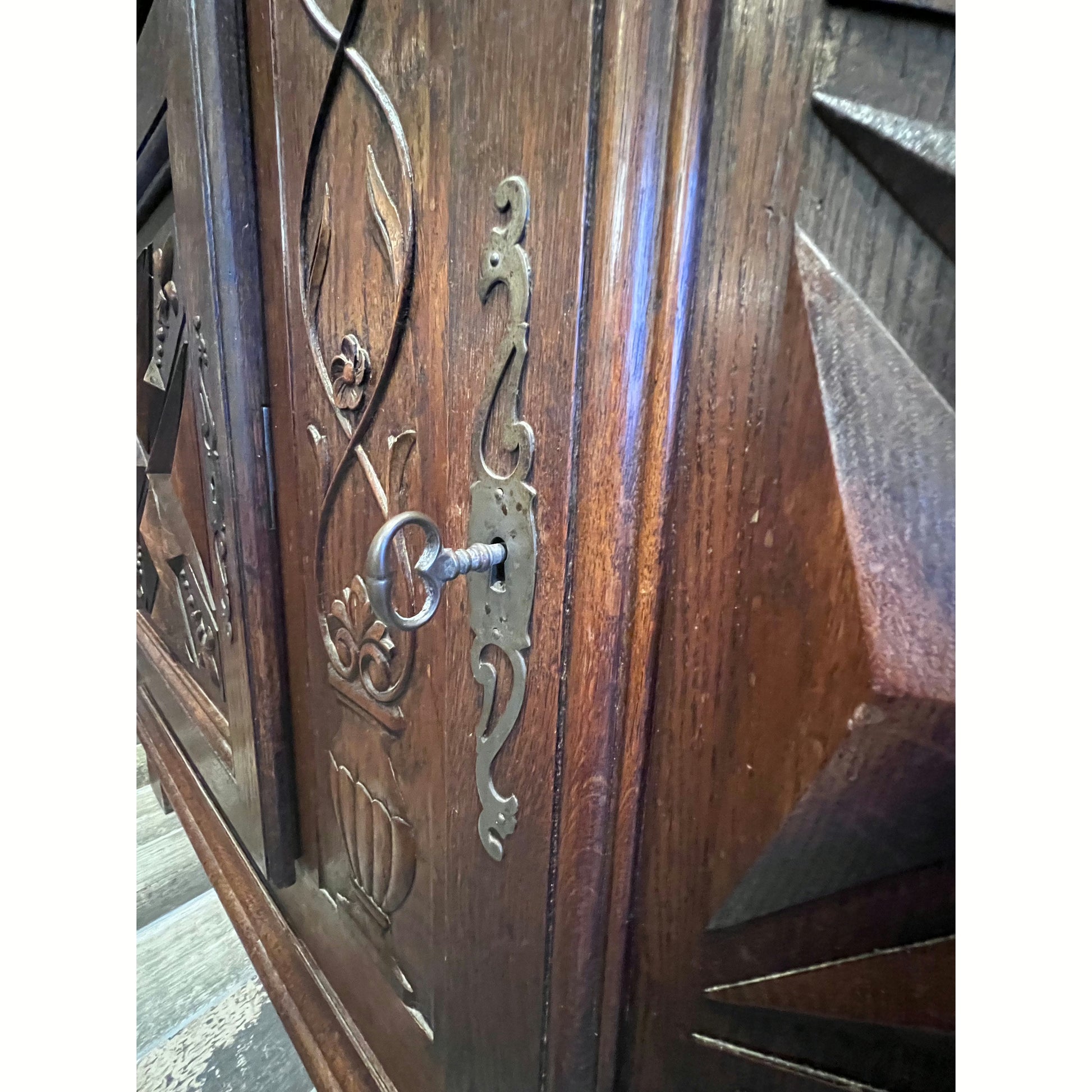 French Court Cupboard Sideboard